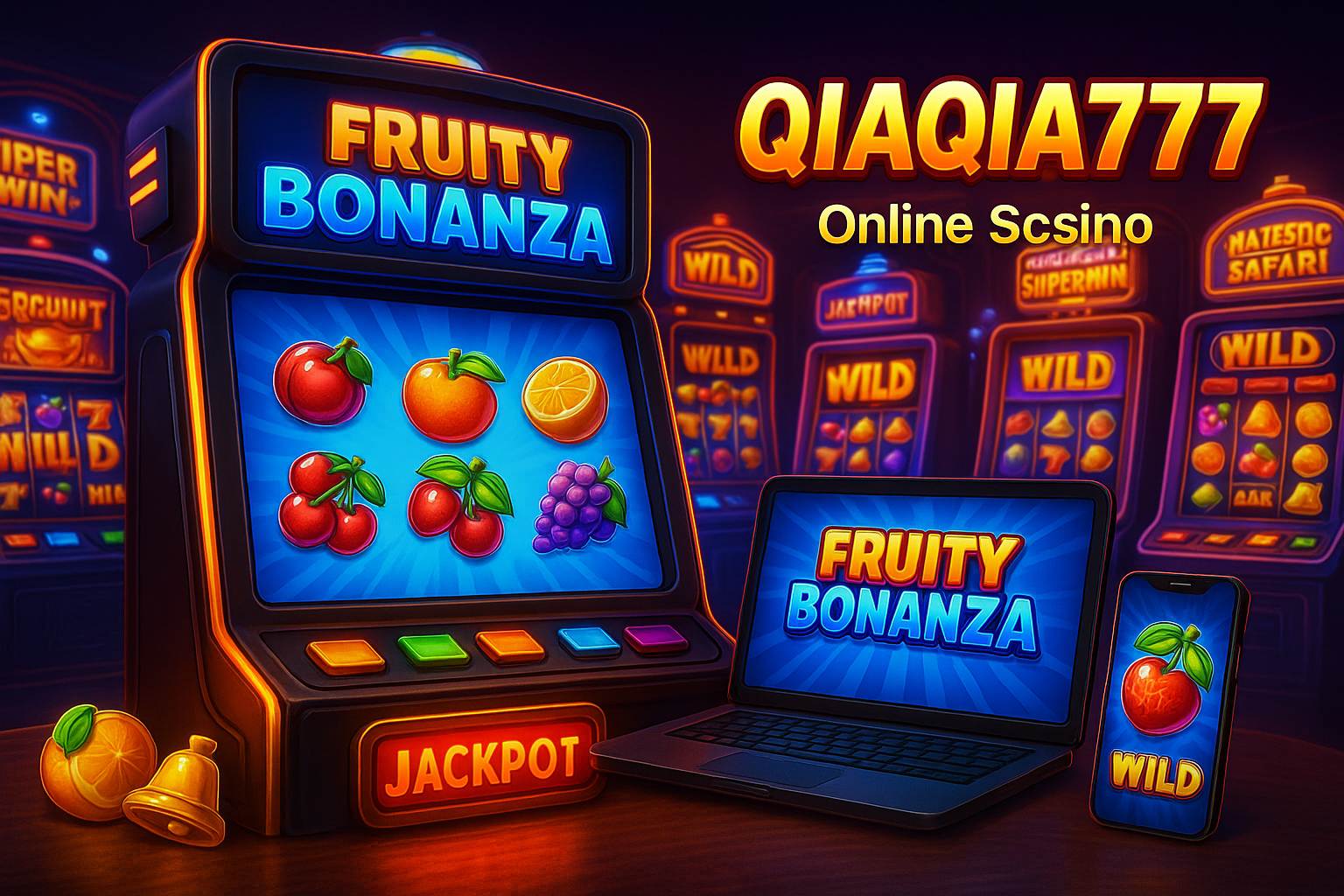 Jogos de Slot no Casino Online QIAQIA777 