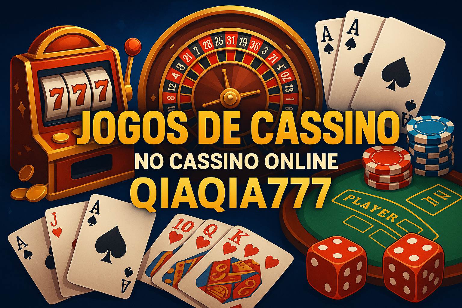 Jogos de cassino online inovadores e emocionantes na QIAQIA777